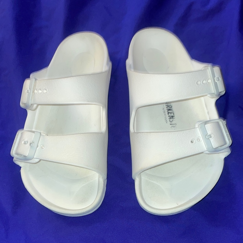 Kids White Sandals